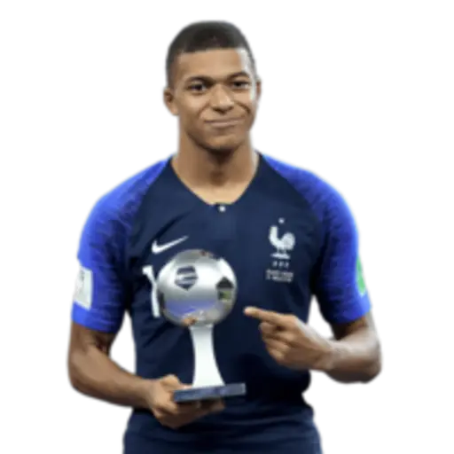 Figurinha de Topfigurinhas-5411-mbappe