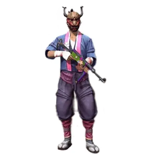Figurinha de Topfigurinhas-7942-Free Fire