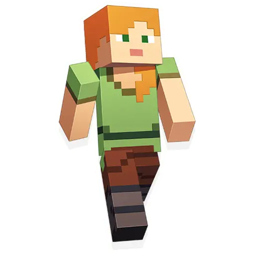 Figurinha de Topfigurinhas-9297-Minecraft