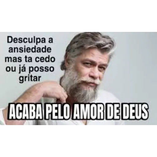 Figurinha de Topfigurinhas-11097-Acaba Pelo Amor de Deus