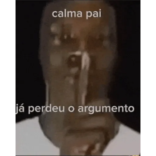 Figurinha de Topfigurinhas-11100-Calma Pai Ja Perdeu o Argumento